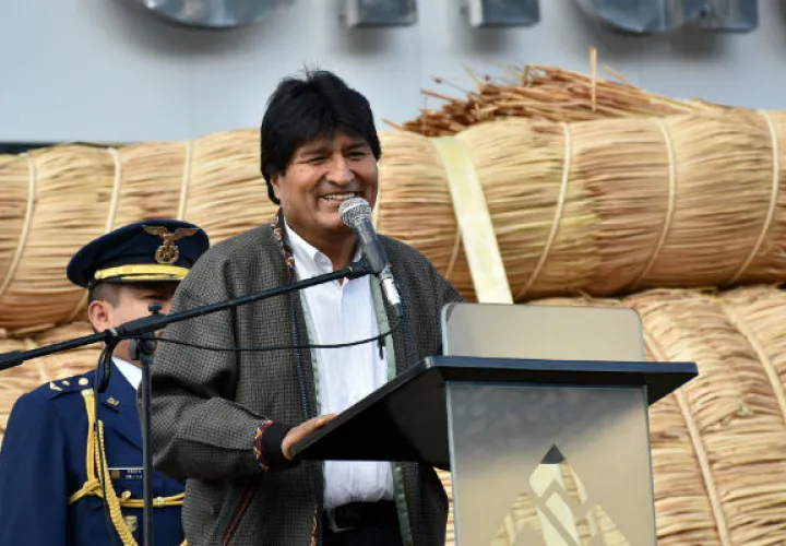Plantean una nueva reelección de Evo Morales. FOTO/EFE