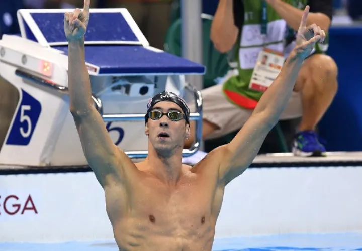 Michael Phelps, el más grande nadador de la historia. EFE