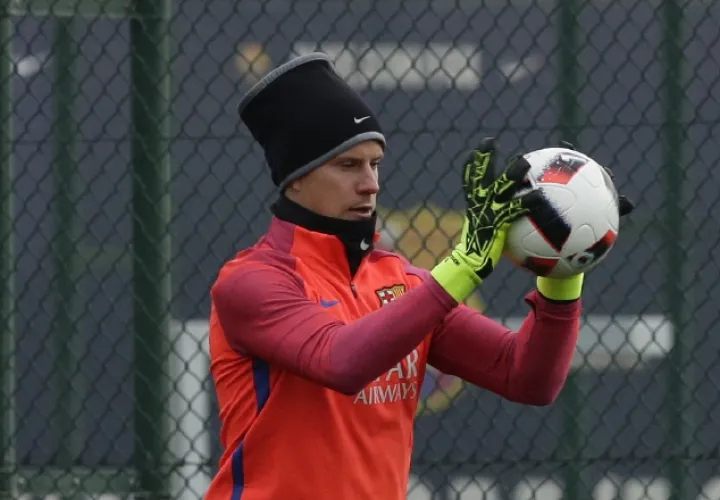 Ter Stegen debe ser el portero titular. /Foto AP