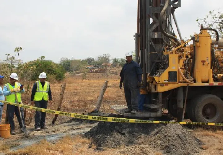 Problemas con las perforaciones de los pozos en Chicá. /Foto Eric Ariel Monetenegro