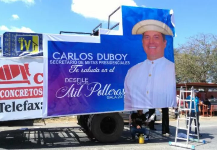 Carlos Duboy se promociona. Archivo