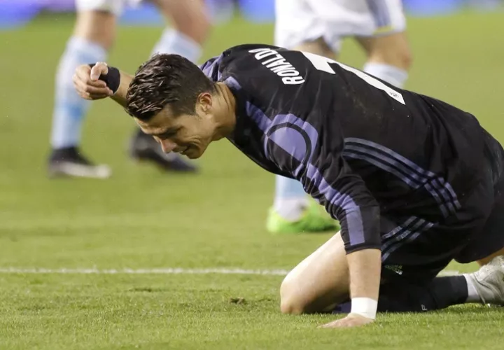 El gol de tiro libre de Cristiano no fue suficiente.  Foto/EFE