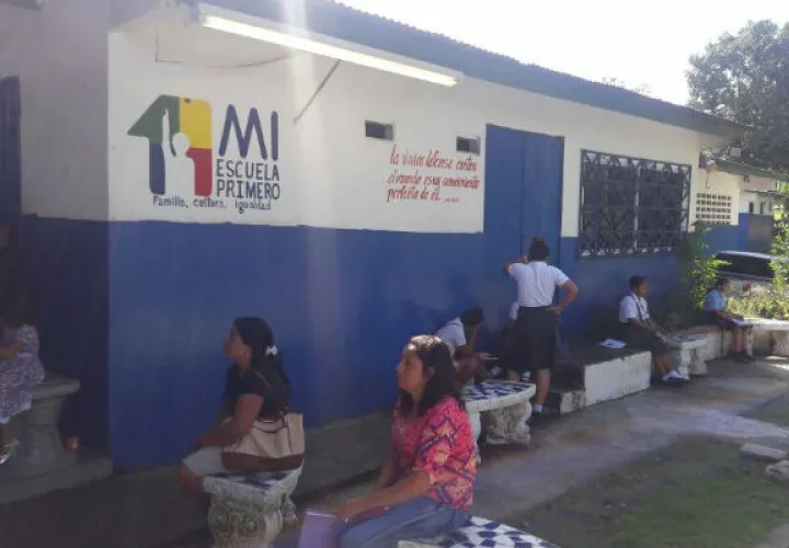 Hurtos en centros educativos. Foto: Delfia Cortez.