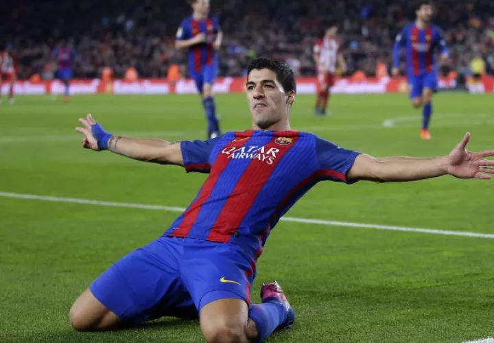 Luis Suárez se perderá la final de la Copa del Rey. AP