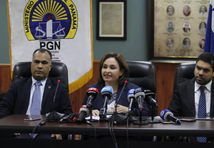 La procuradora Kenia Porcell no ha ampliado detalles sobre los implicados en la gestión Varela. /Foto Edward Santos