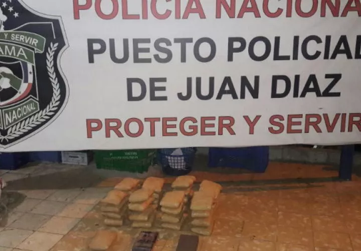 Decomiso de droga en el Corredor Sur 