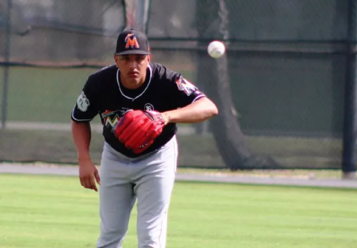 Severino González durante un entrenamiento. Cortesía