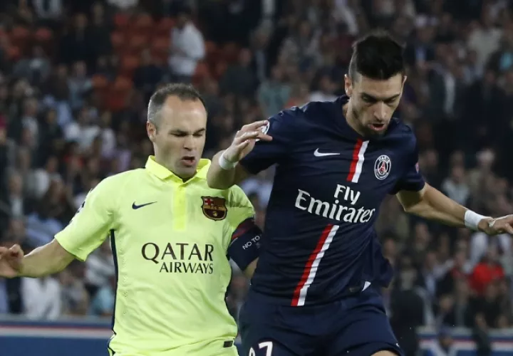 Javier Pastore (D) /Foto AP