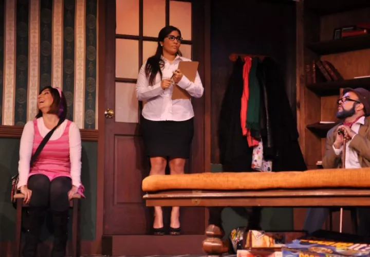 En la comedia  "Toc toc".