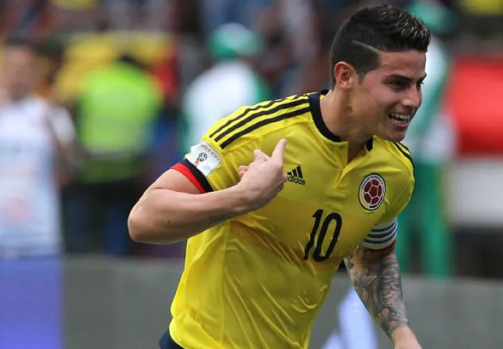 James marcó el gol del triunfo. /Foto EFE
