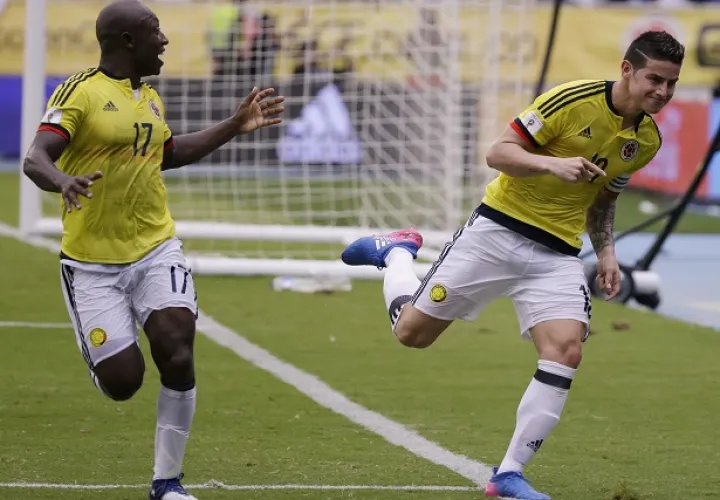 James marcó el tanto del triunfo.Foto/AP