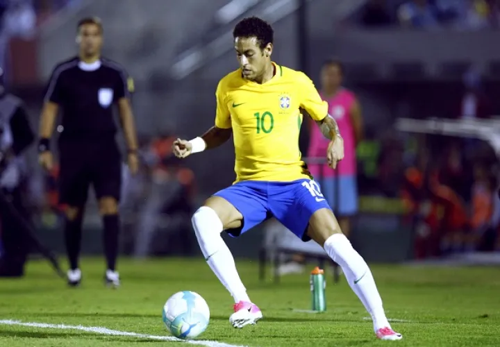 Neymar anotó un gol.