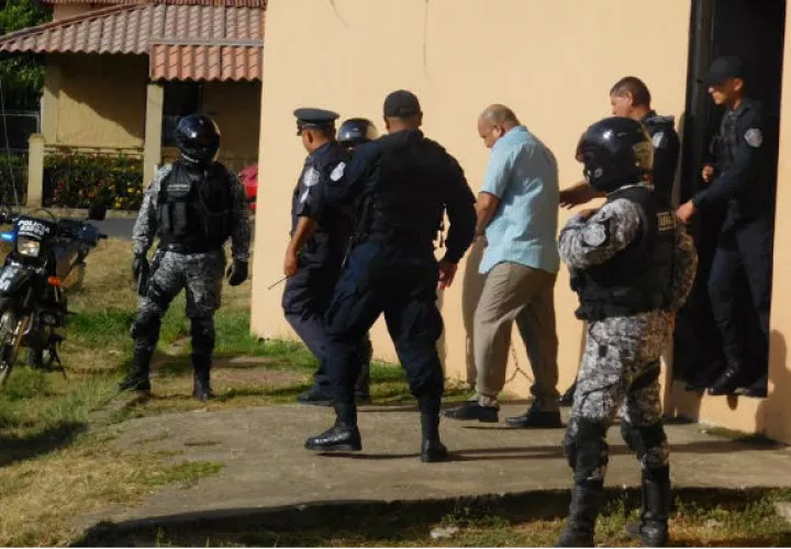 Se puso violento al final. Foto: Zenaida Vásquez 