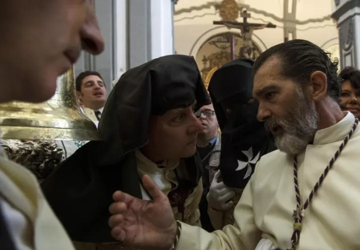 Banderas se mostró sentimental, pues tiene problemas de salud.
