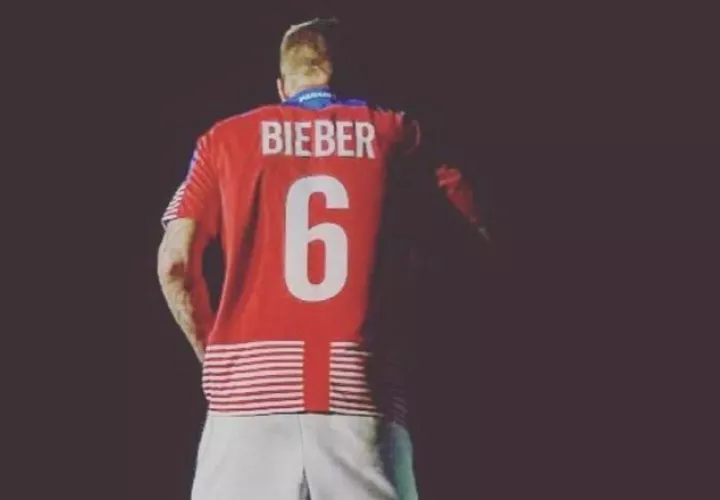 Bieber durante su presentación en Panamá. /Foto Instagram