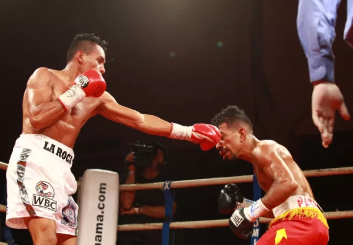 El chiricano Bryan "La Roca" de Gracia se mantiene invicto en el boxeo profesional. /Foto Anayansi Gamez