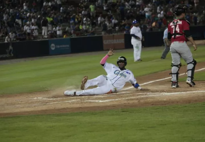 Rigoberto Catuy anotó la primera rayita. /Foto Anayansi Gamez