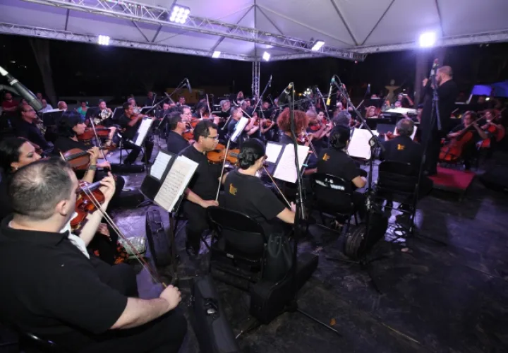 Los músicos de la Orquesta Sinfónica  Nacional, una vez más hicieron gala de su gran talento, producto de años de disciplina y dedicación. Josué Arosemena.