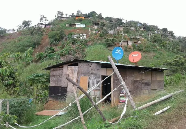 Familias fueron desalojadas de Cerro Galera en Arraiján. /Foto Archivo 