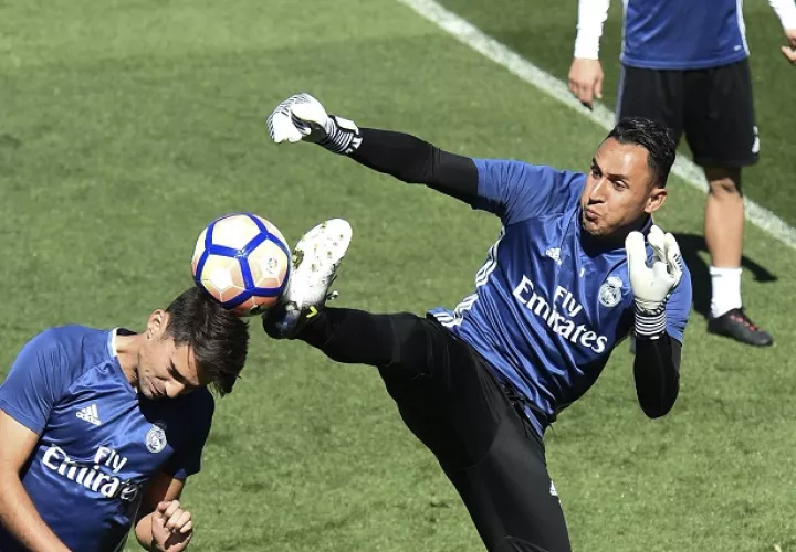 Keylor Navas ganó la Liga con el Real Madrid.