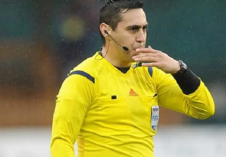 Jair Marrufo durante un juego previo. 