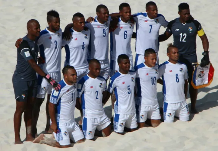 Selección de Panamá de Fútbol Playa./ Foto Cortesía