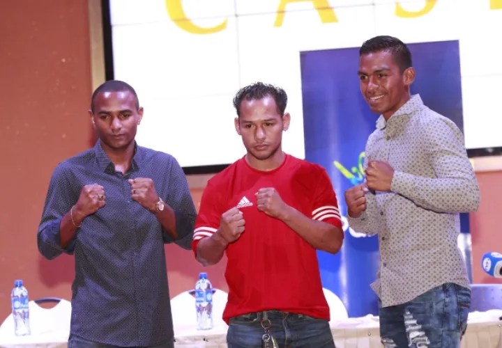 Roberto "La Araña" Vásquez, Luis "El Nica" Concepción y Ricardo "El Científico" Núñez encabezan la función. /Foto Anayansi Gamez