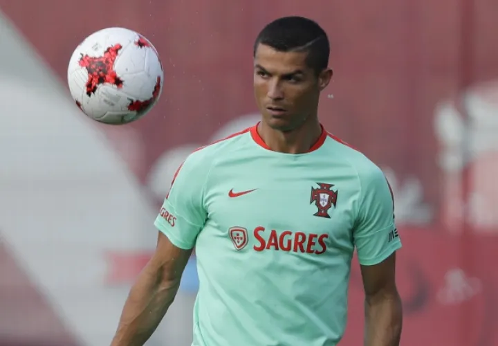 Cristiano Ronaldo está actualmente concentrado con la selección de su país, que participará en la Copa Confederaciones en Rusia. AP