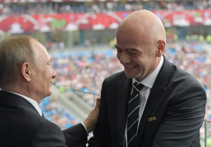 Gianni Infantino, presidente de la Fifa. /Foto EFE