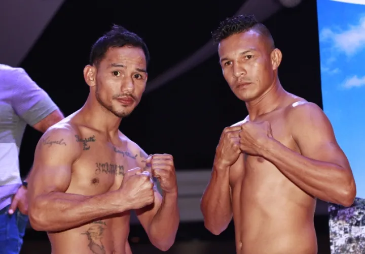 Concepción (izq.) vuelve al ring tras su último combate, el pasado 10 de diciembre de 2016, cuando perdió con el británico Khalid Yafai. /Foto Anayansi Gamez