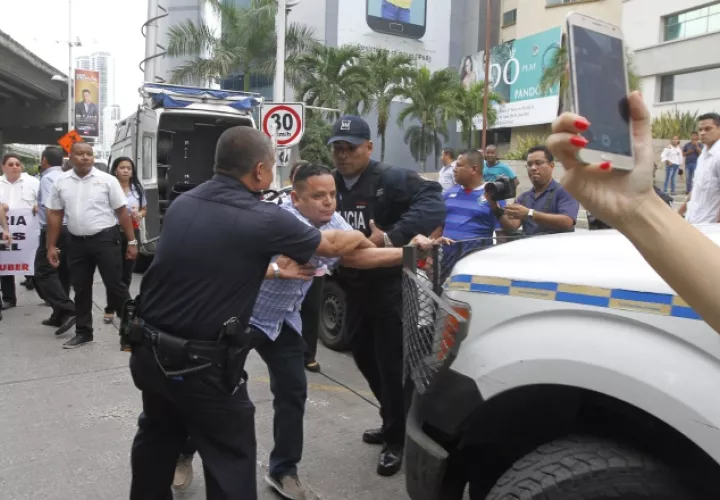 Hubo detenciones. Edward Santos