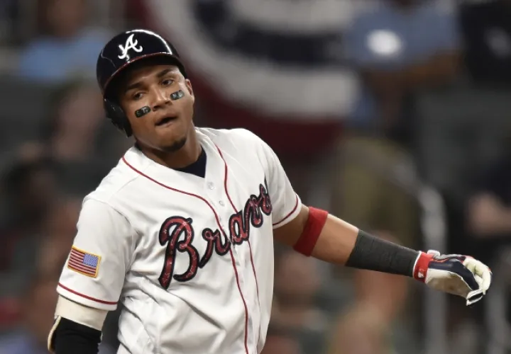 Johan Camargo, de 23 años, bateó de 3-3 en su último juego. /Foto AP