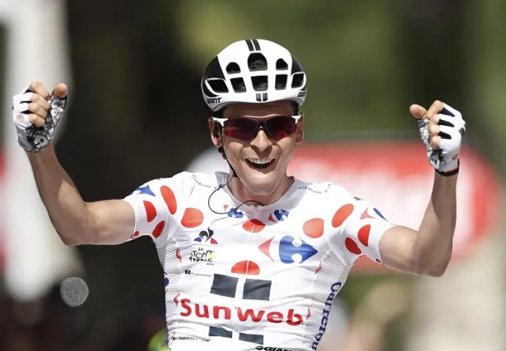 Barguil se impuso a Quintana en el sprint final. 
