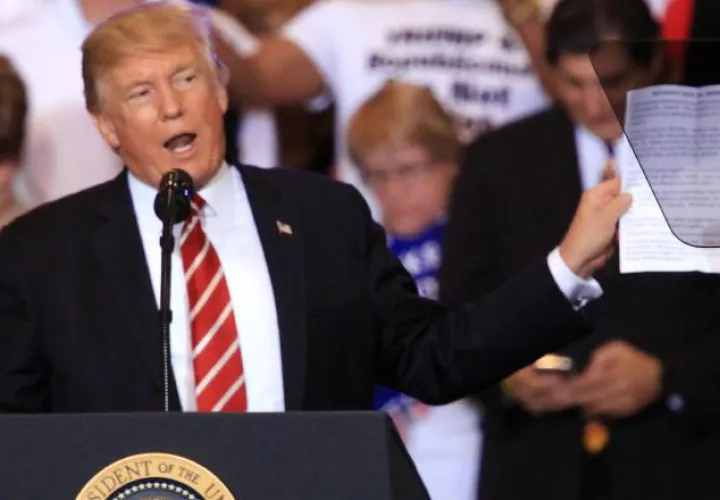 El mandatario de los Estados Unidos, Donald  Trump. /Foto EFE 