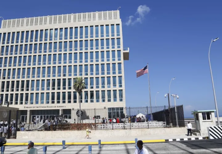 Embajada de Estados Unidos en La Habana, Cuba, donde se registró el "ataque acústico". /Foto AP