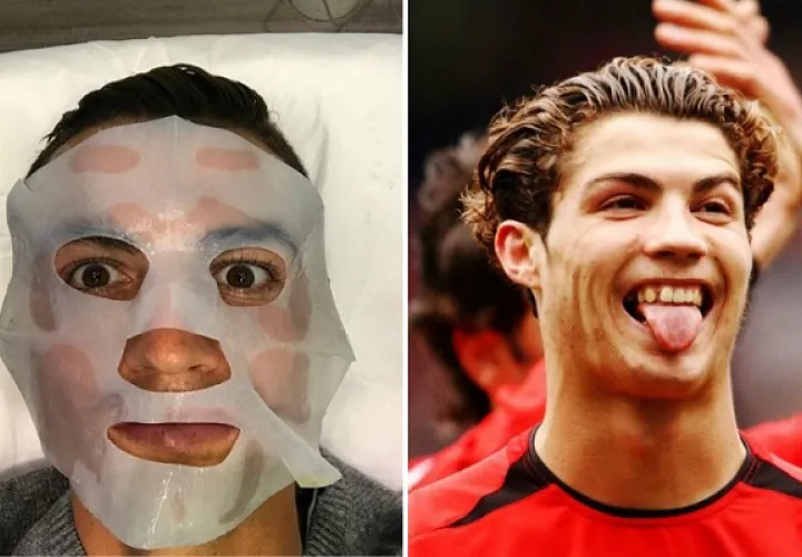 A Cristiano le gusta verse bien.