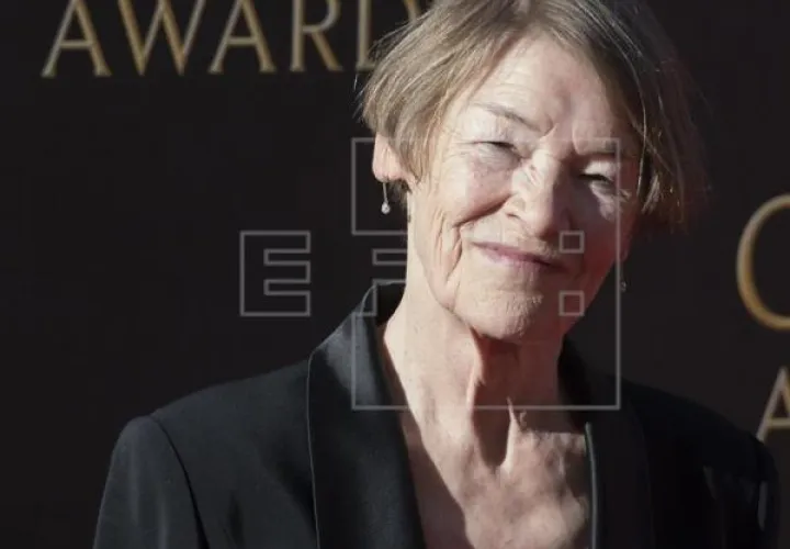 Actriz y expolítica inglesa Glenda Jackson.