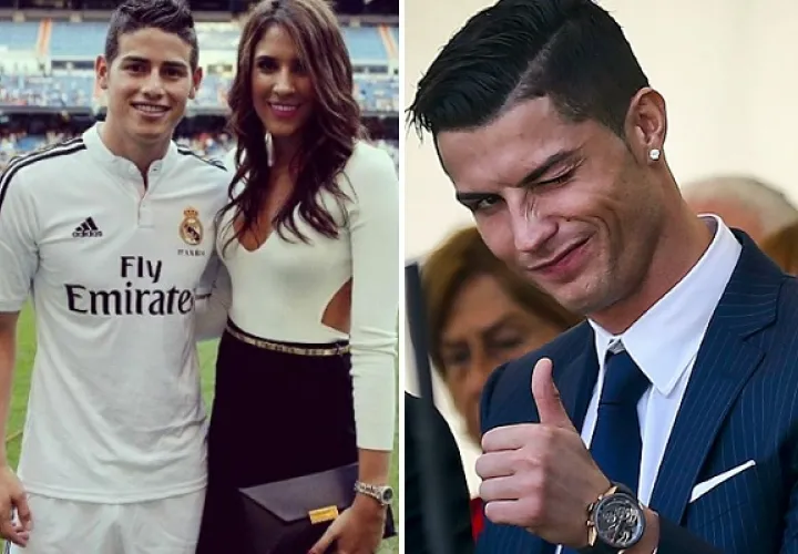 James tiene una hija con Ospina.
