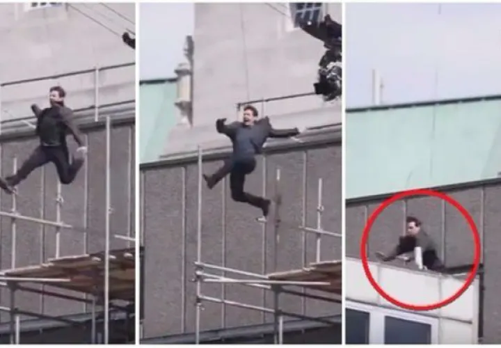 Tom Cruise sufre accidente