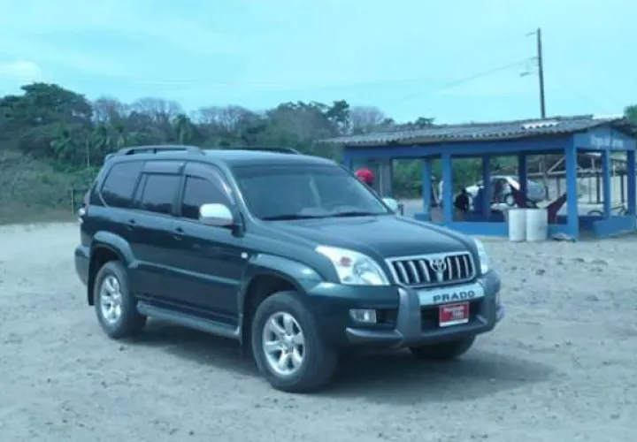Este es el vehículo hurtado en Villa Lourdes de Los Santos. 