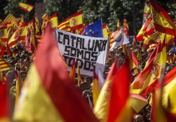 Concentración en Barcelona. /Foto EFE