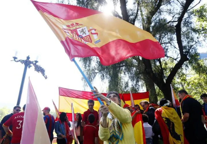 Muchos a favor de la unidad. /Foto EFE