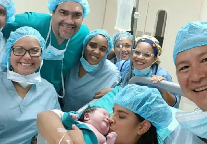 Nació, la hija del comentarista Shebelut