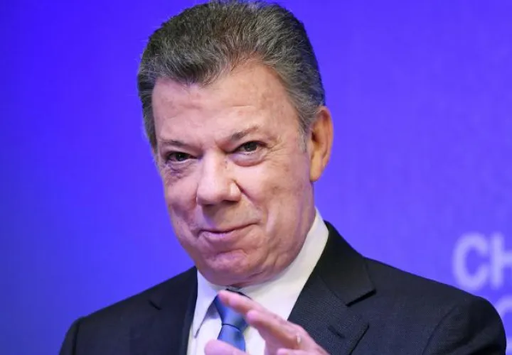 Presidente de Colombia Juan Manuel Santos. /Foto Archivo