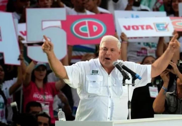 Martinelli podría iniciar postulación sin estar presente en el  país. /Foto Archivo
