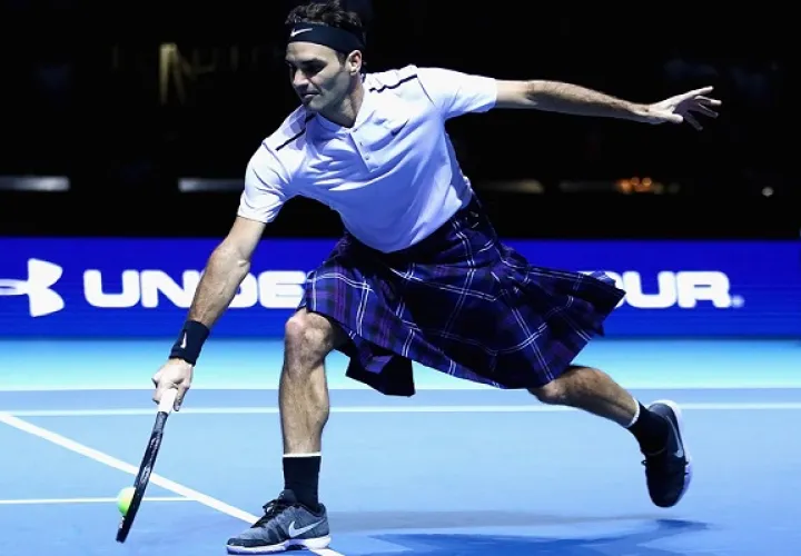 Roger Federer es un deportista con carisma.