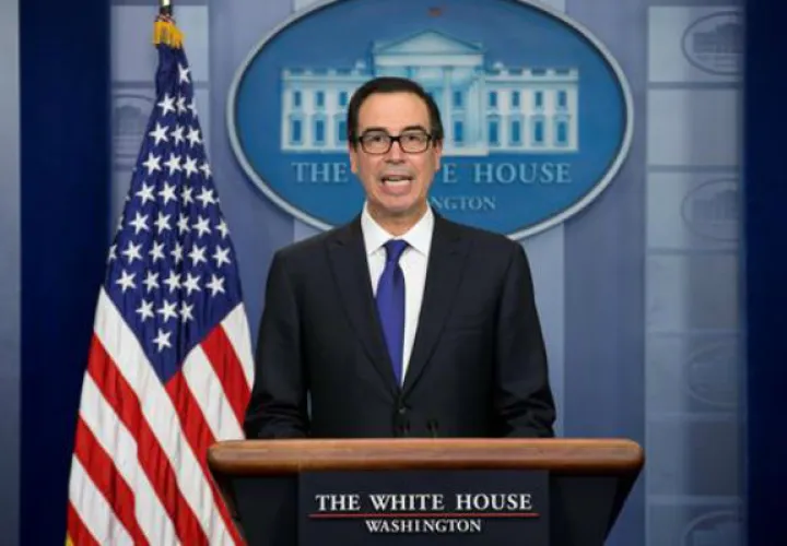 El secretario del Tesoro de los Estados Unidos, Steven Mnuchin. Foto: EFE 