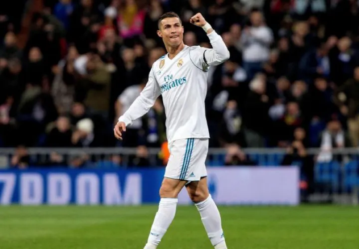 Cristiano celebra su gol ante el Dortmund. /Foto EFE