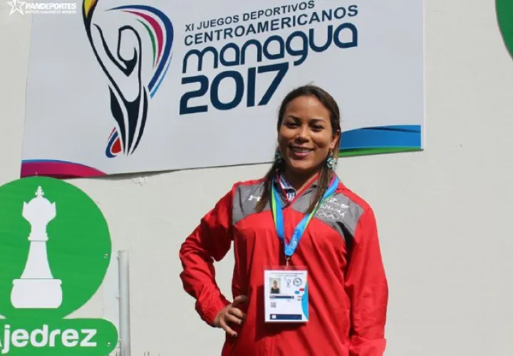 Raisa Barría ganó oro en los Centroamericanos. /Foto Cortesía/COP 