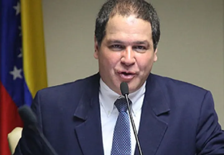 Luis Florido, uno de los negociadores de la opositora Mesa de la Unidad Democrática. /Foto EFE